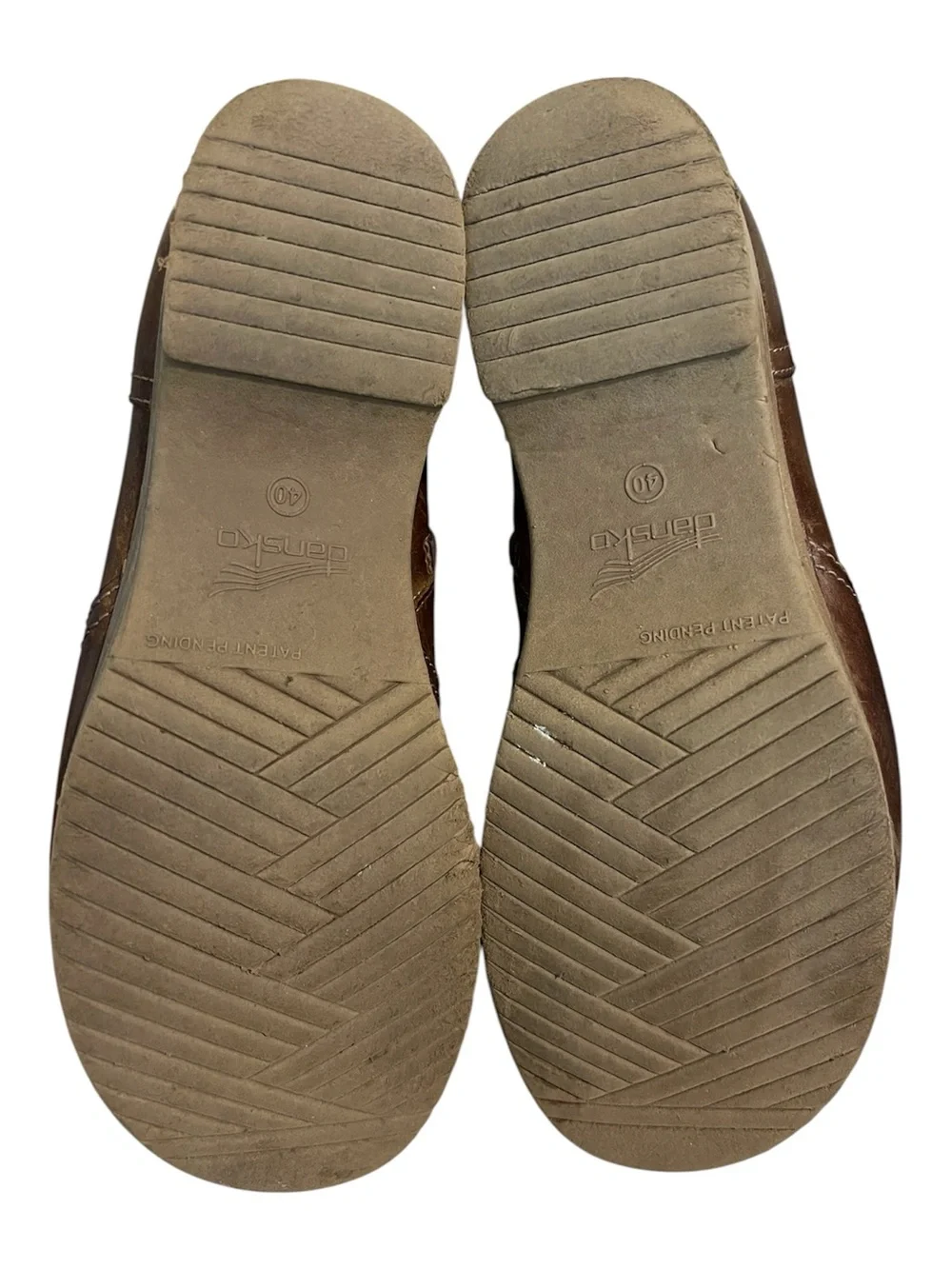 Dansko Ankle Booties Brown Leather Size 40 9.5/10